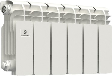 Радиатор    алюминиевый  STRIZHAMENT ЭКСТРА 200/100 (сборка 10 секций,0,8 кг 110 Вт,ГОСТ 31311-2005) - Изображение №1