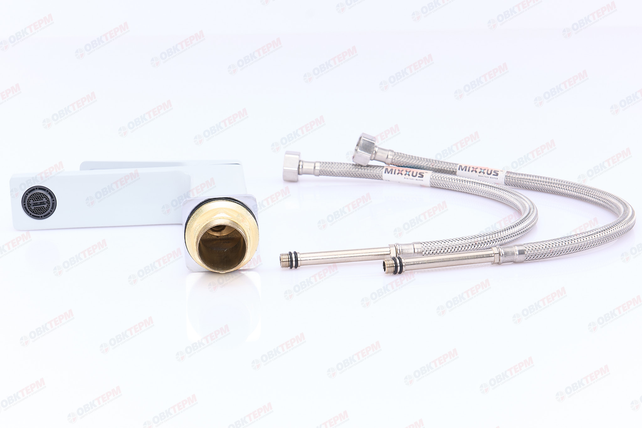 Смеситель д/умывальника MIXXUS PREMIUM GROG  001 (WHITE)   (10 шт/ящ) - Изображение №4