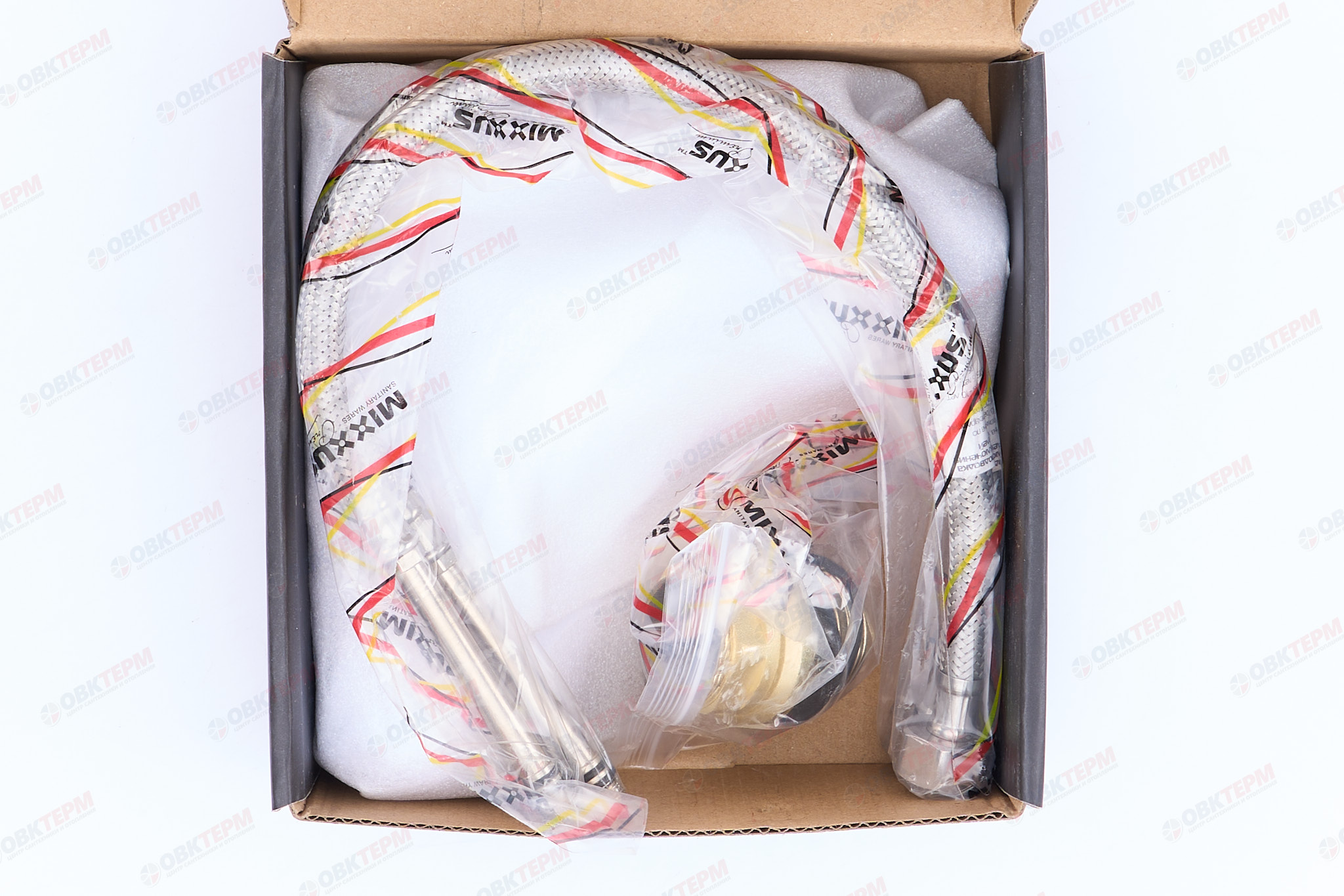 Смеситель д/умывальника MIXXUS PREMIUM GROG  001 (WHITE)   (10 шт/ящ) - Изображение №5