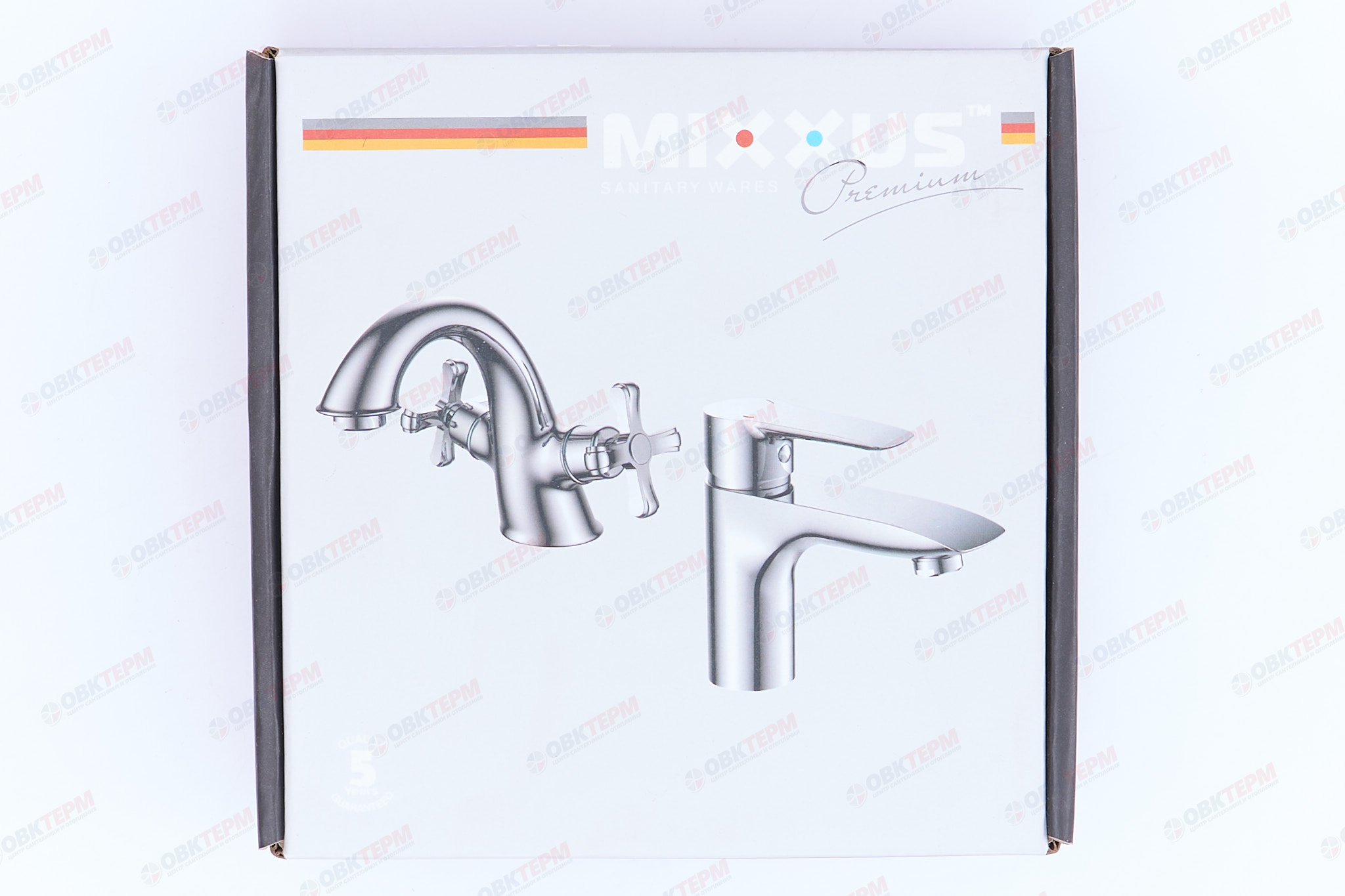 Смеситель д/умывальника MIXXUS PREMIUM GROG  001 (WHITE)   (10 шт/ящ) - миниатюра №6