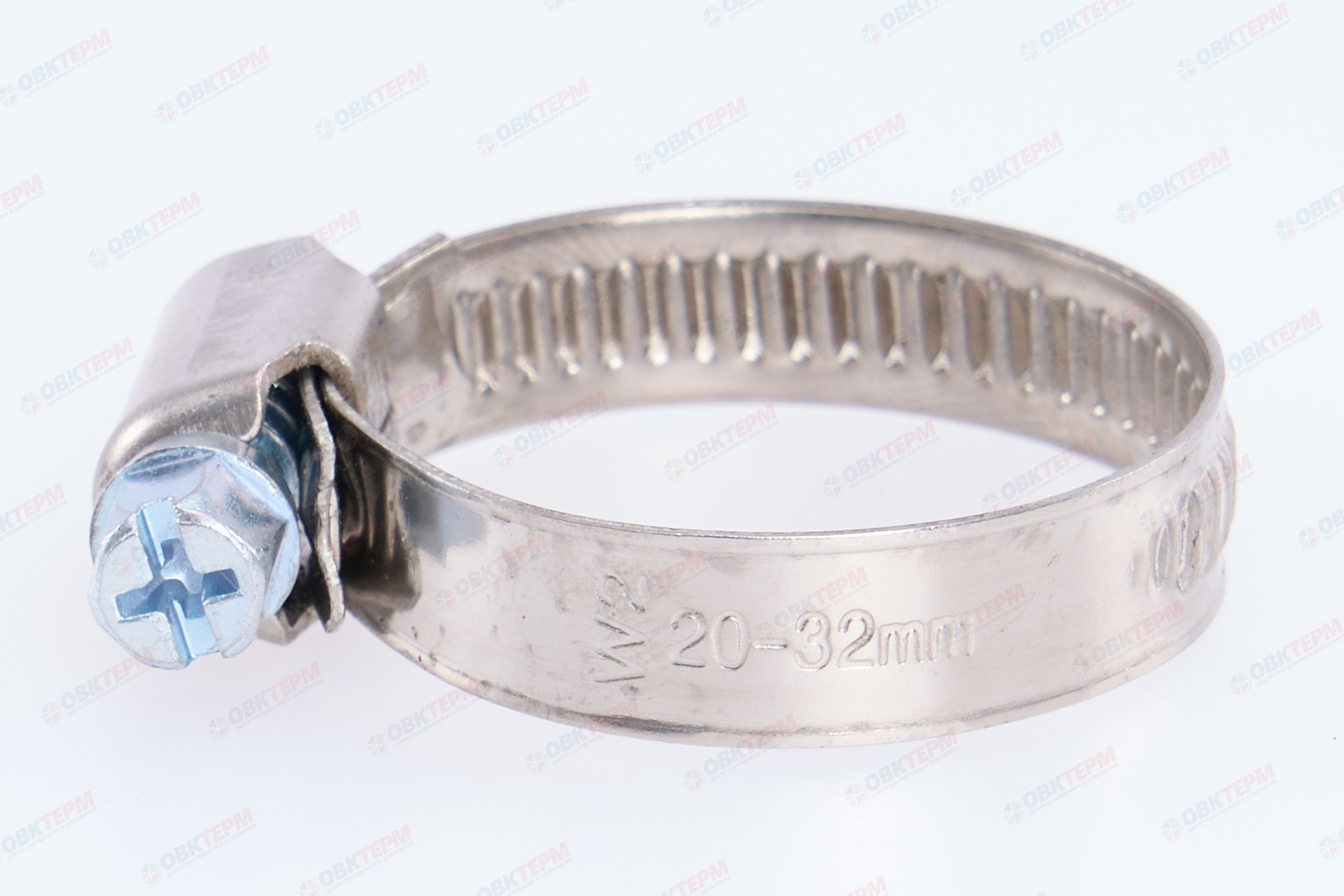 Хомут   20-32  1" (под отвёртку)          (100 шт/1000кор) - Изображение №3