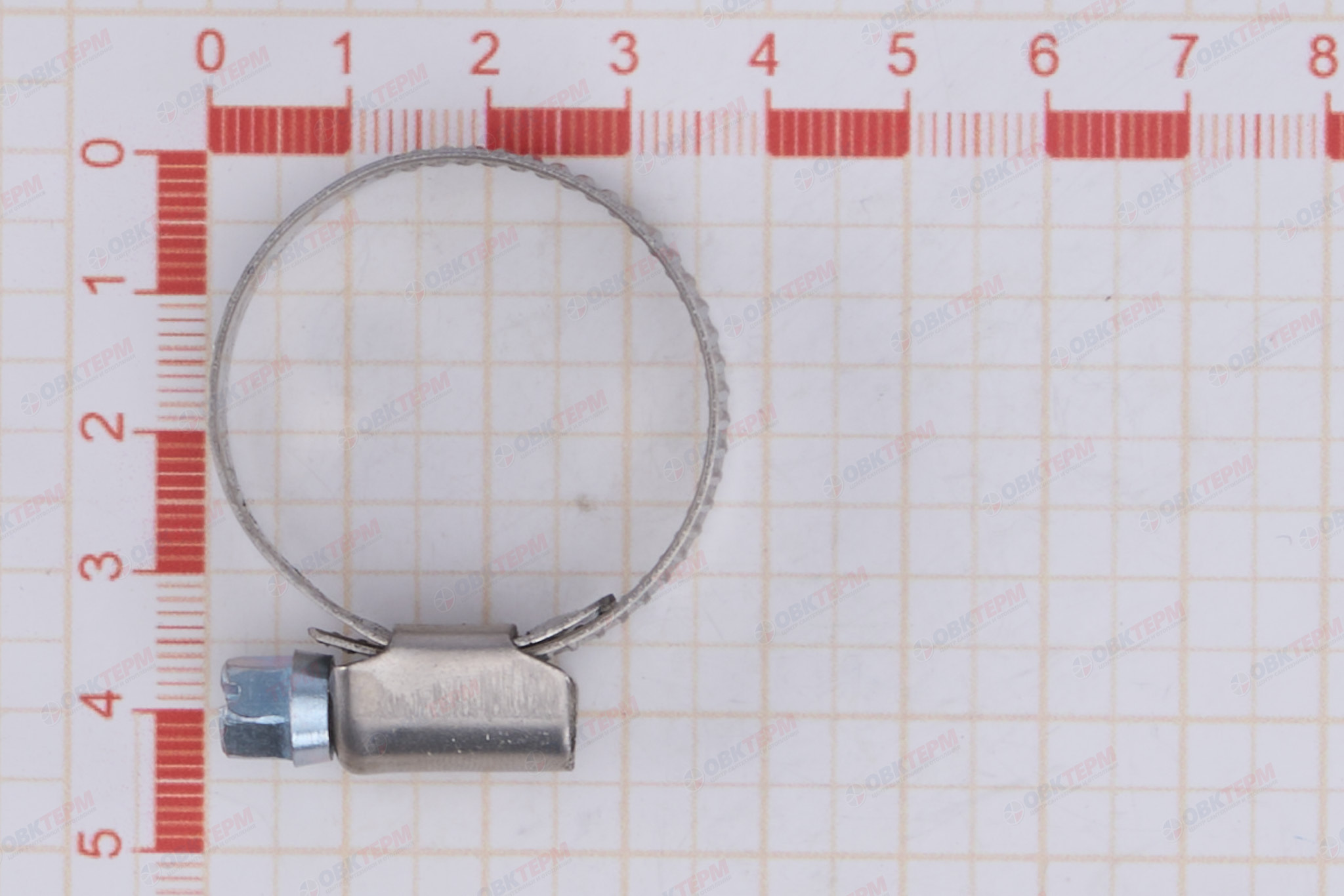 Хомут   20-32  1" (под отвёртку)          (100 шт/1000кор) - Изображение №5