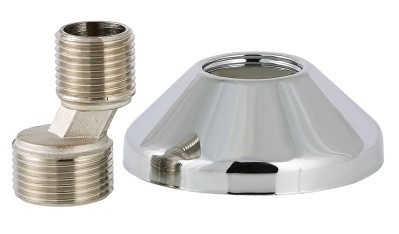 Эксцентрик с декоративной чашкой  3/4" * 1/2"  никель   (Valtec)   (1уп/35шт) - Изображение №3