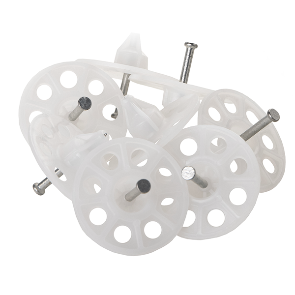 Дюбель тарельчатый F-INS50/50 для монтажного пистолета (100 шт) - Изображение №2