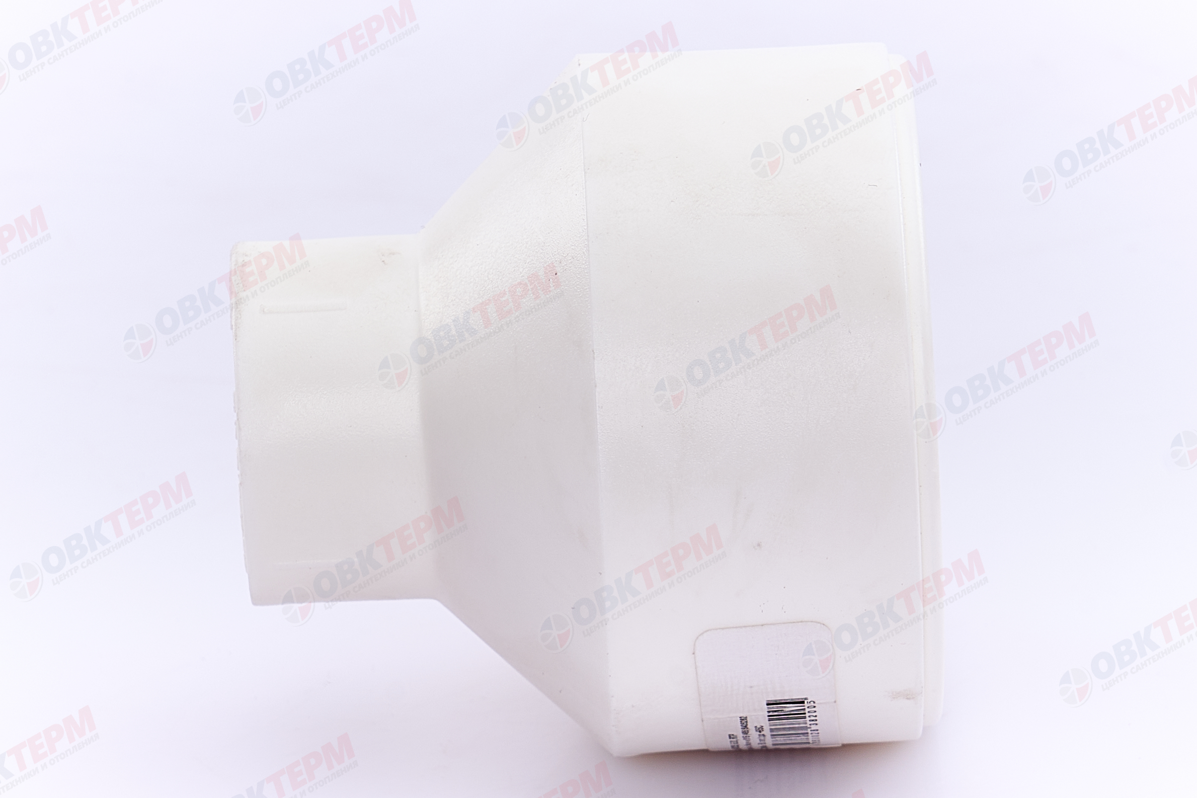 Муфта переход.  ВН  63*25   БЕЛАЯ PP-R   (RTP)    (120/10) - миниатюра №4