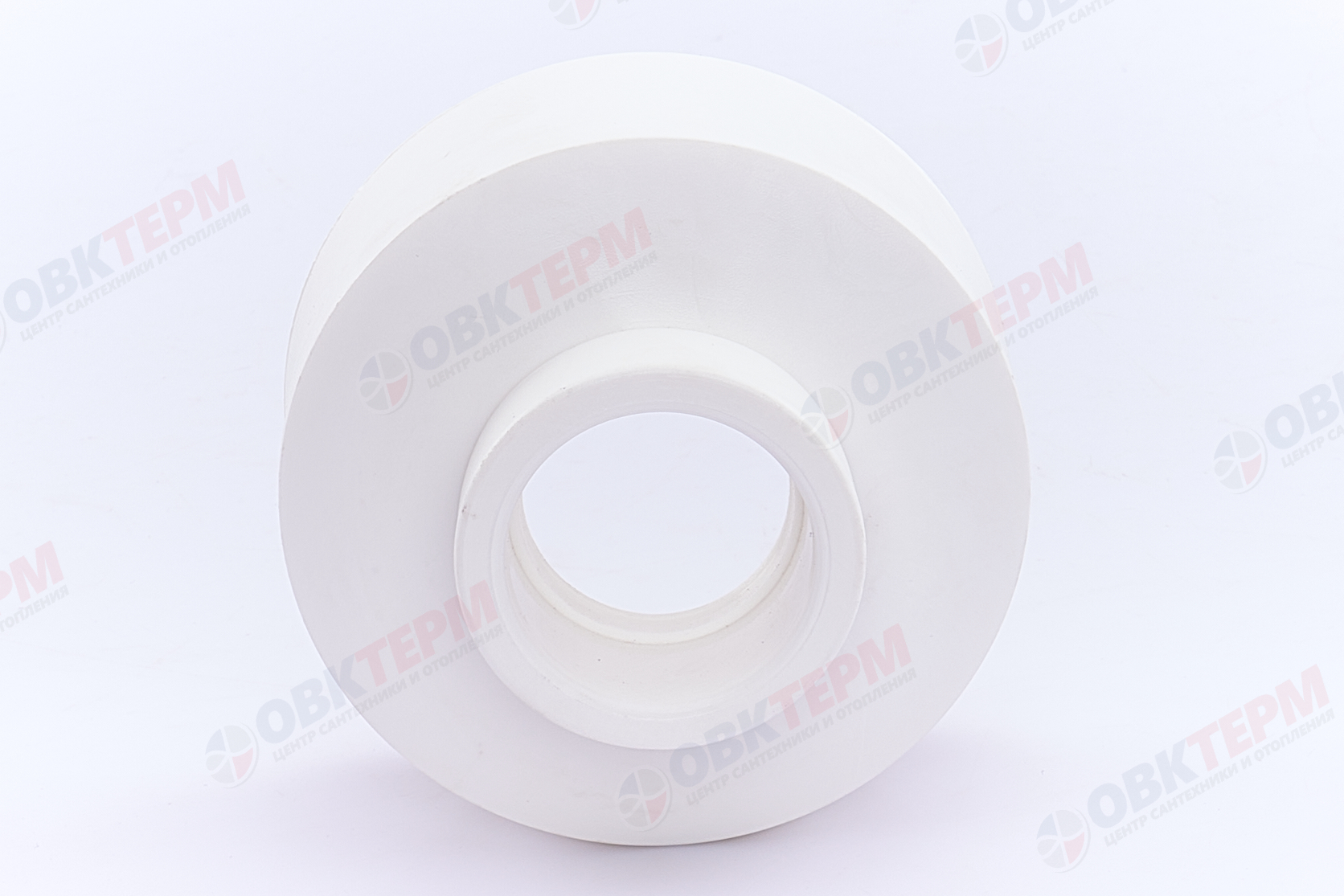 Муфта переход.  ВВ  75*40   БЕЛАЯ PP-R   (RTP)    (60/10) - Изображение №2