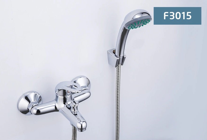 Смеситель д/ванны хром       F3015*      (ф35, короткий гусак, перекл. на гусаке)  FRAP - миниатюра №2