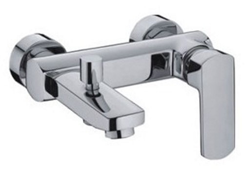 Смеситель д/ванны хром       F3064      (ф35, короткий гусак, перекл. на гусаке)  FRAP - изображение №1