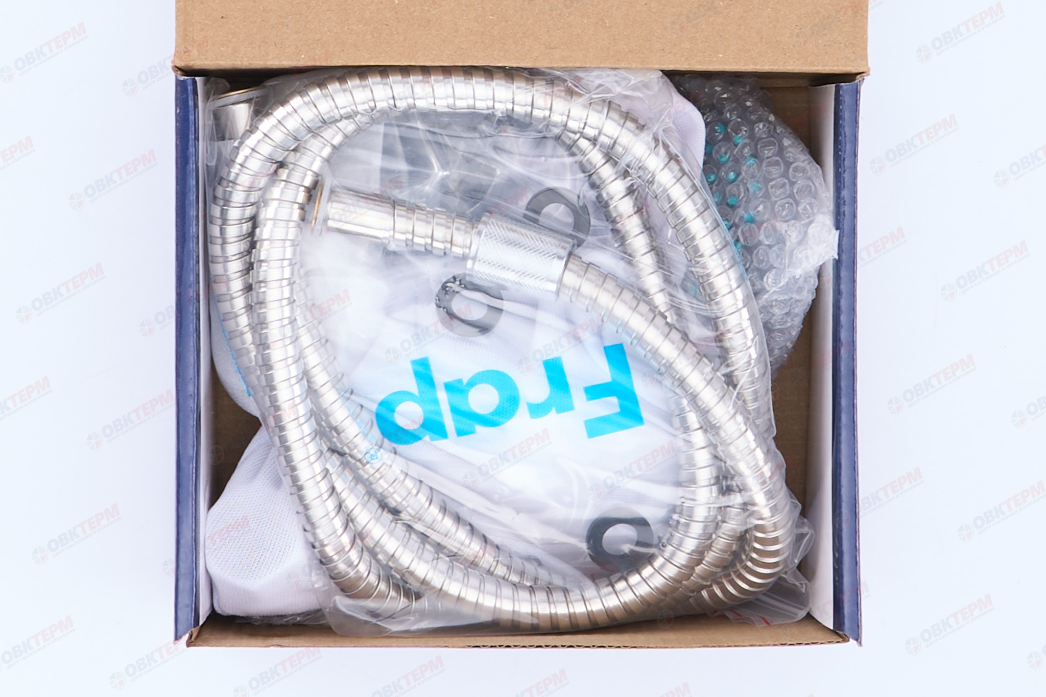 Смеситель д/душа FRAP F2002-B хром, с лейкой 1 реж. - миниатюра №7