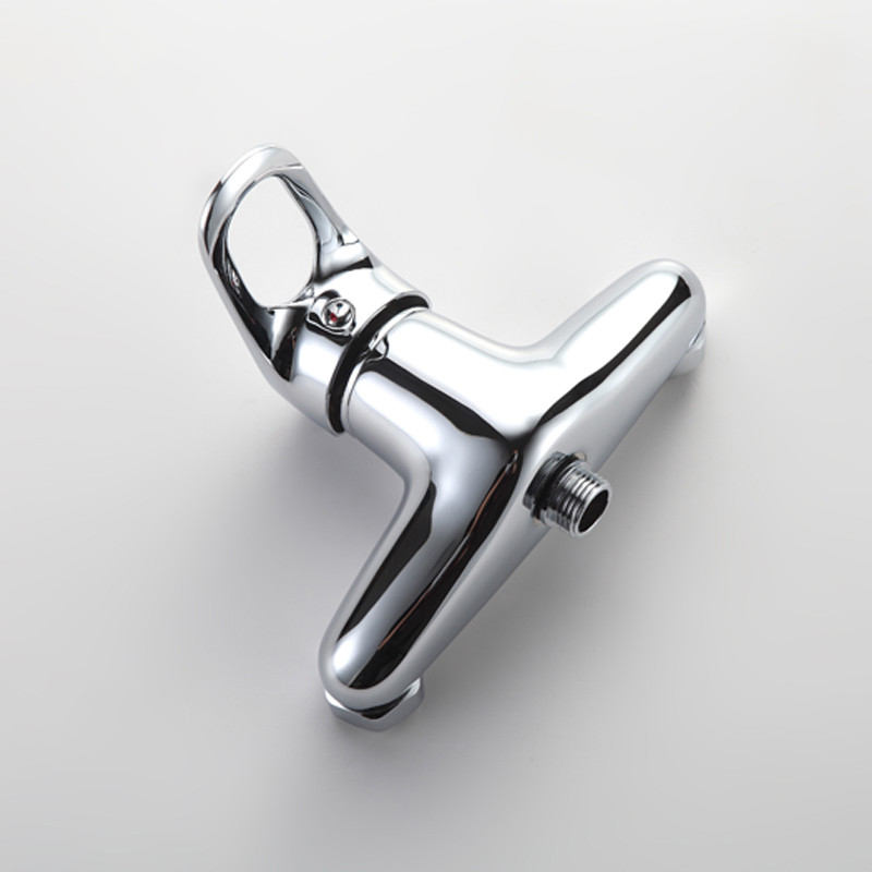 Смеситель д/душа хром F2004*              (ф40, рычаг вверх)       FRAP - миниатюра №4