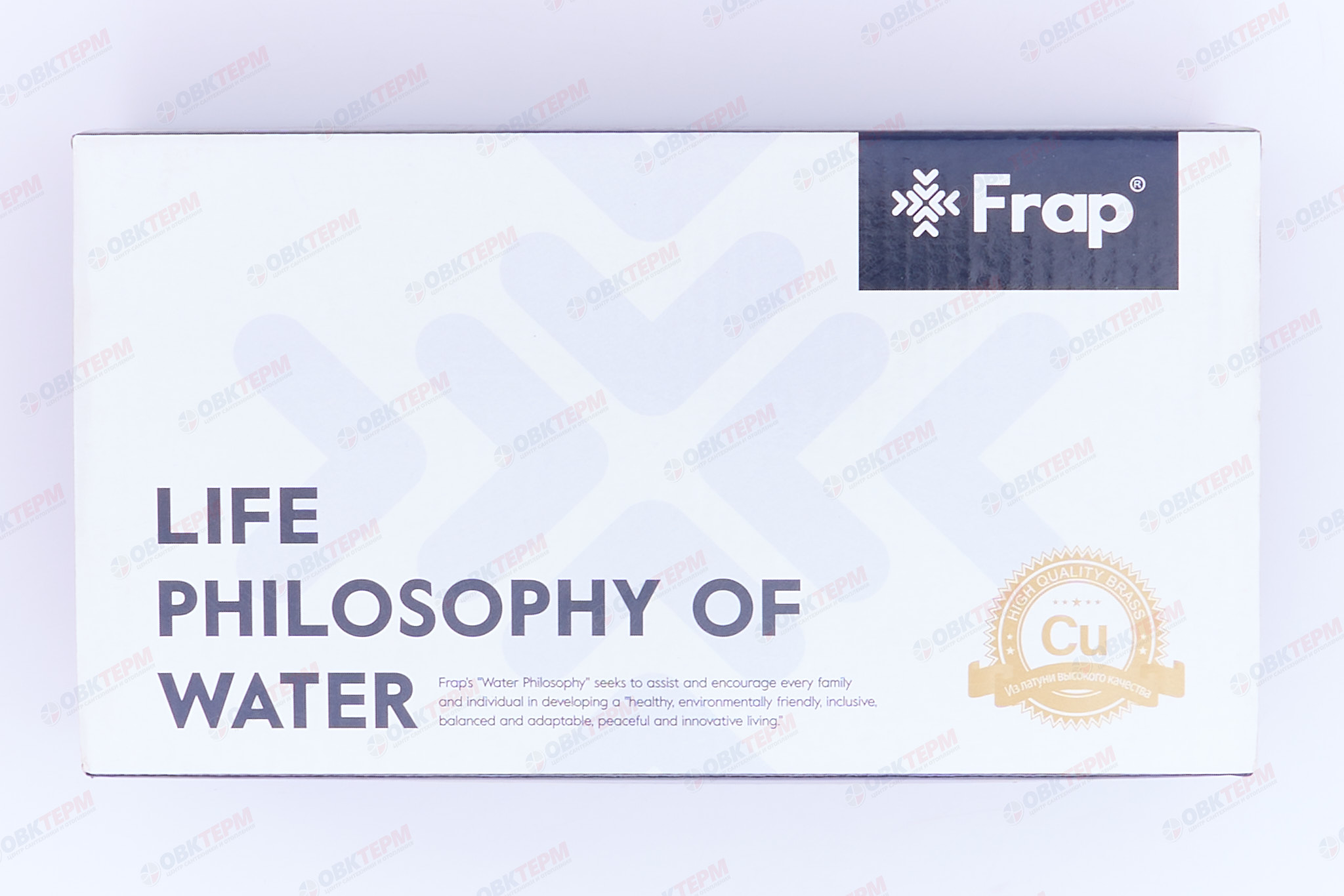 Смеситель с гигиеническим душем FRAP F2041-8 латунь /белый - миниатюра №7