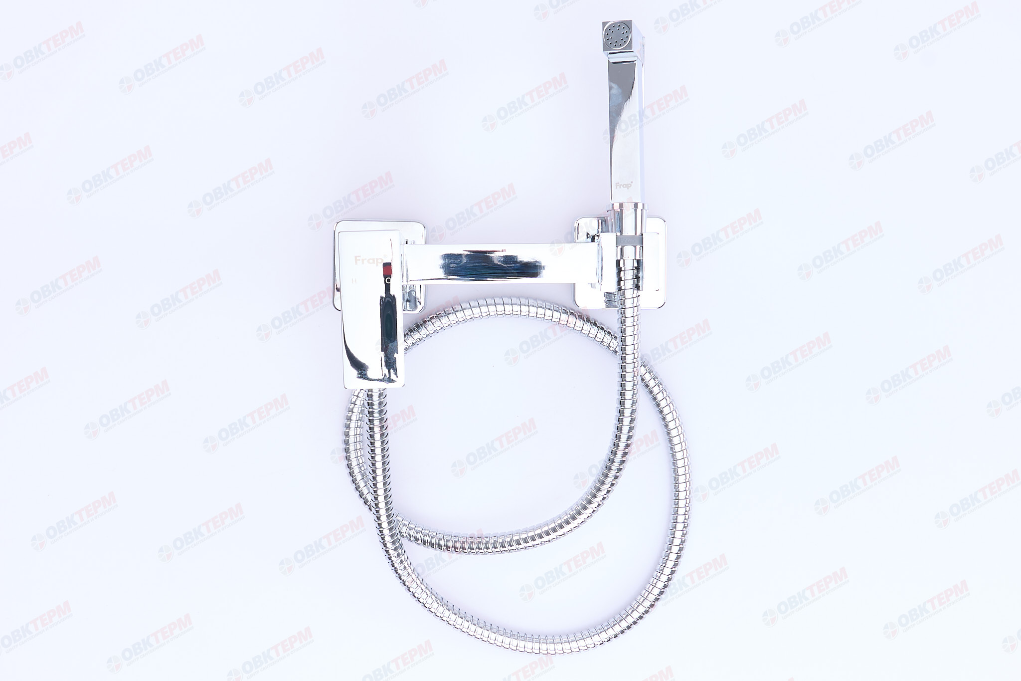 Смеситель с гигиеническим душем FRAP F7504 латунь /хром - Изображение №5