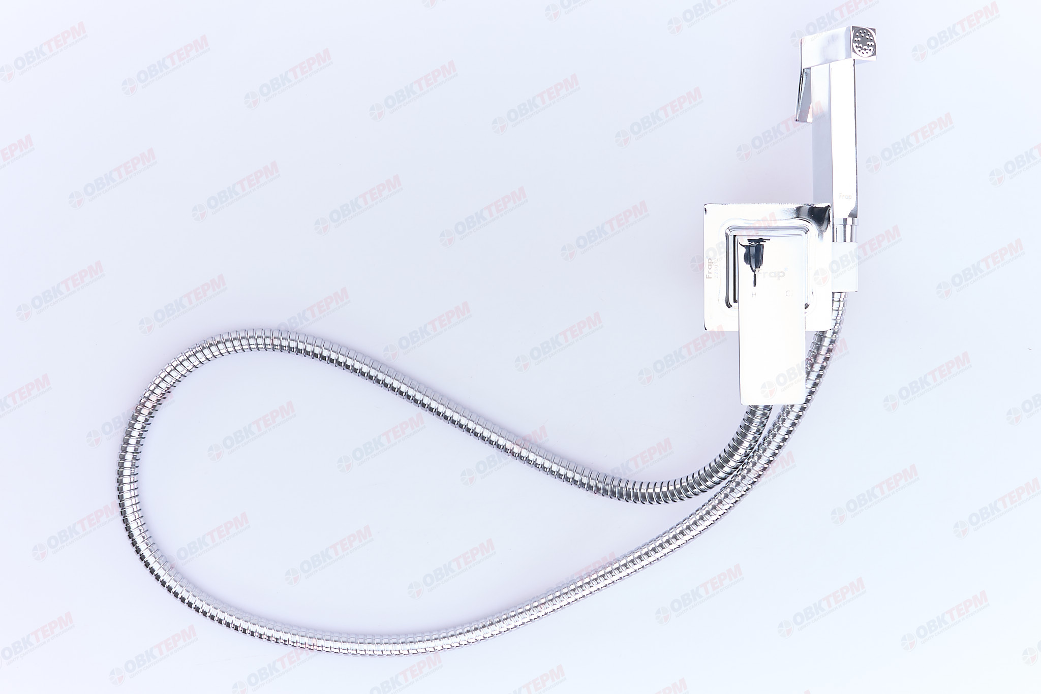 Смеситель с гигиеническим душем FRAP F7506 латунь /хром - миниатюра №7