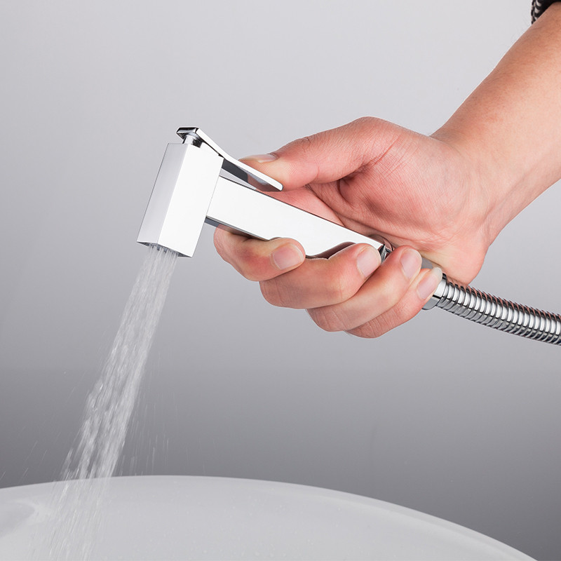 Смеситель с гигиеническим душем FRAP F7506 латунь /хром - Изображение №3