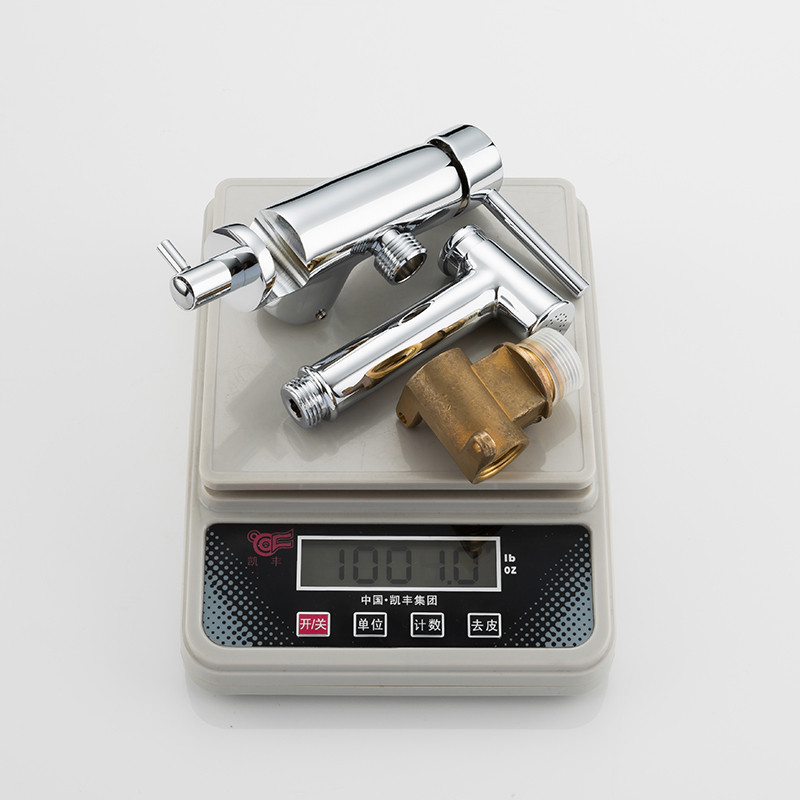 Смеситель с гигиеническим душем FRAP F7507 хром - миниатюра №2