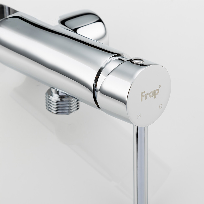 Смеситель с гигиеническим душем FRAP F7507 хром - миниатюра №5