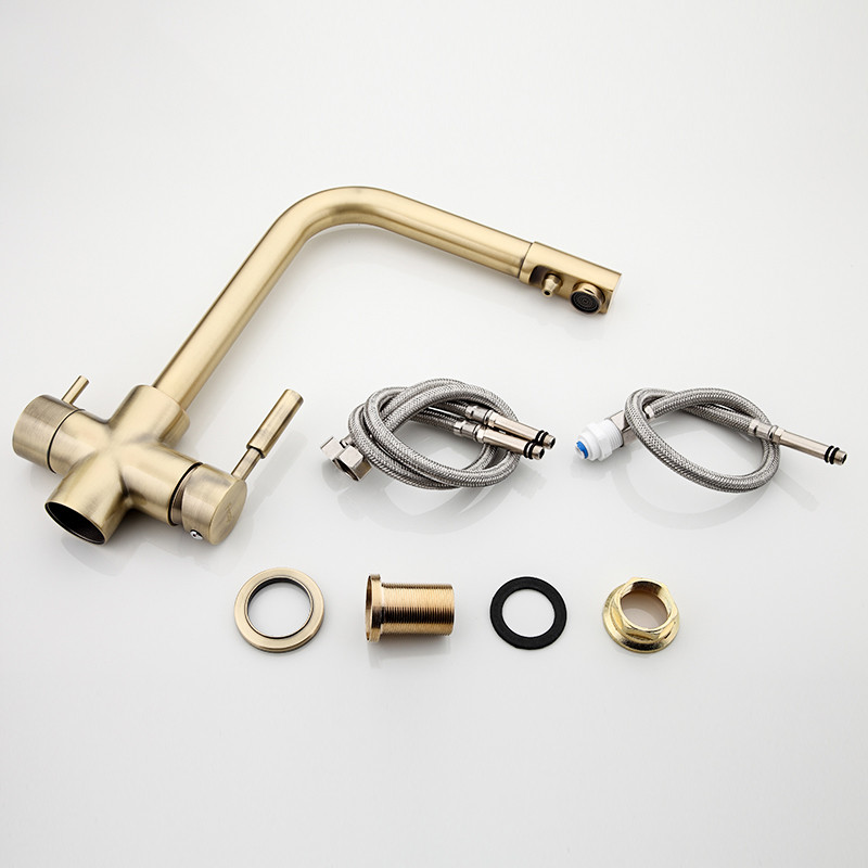 Смеситель д/кухни  F4352-4   бронза              FRAP - миниатюра №5