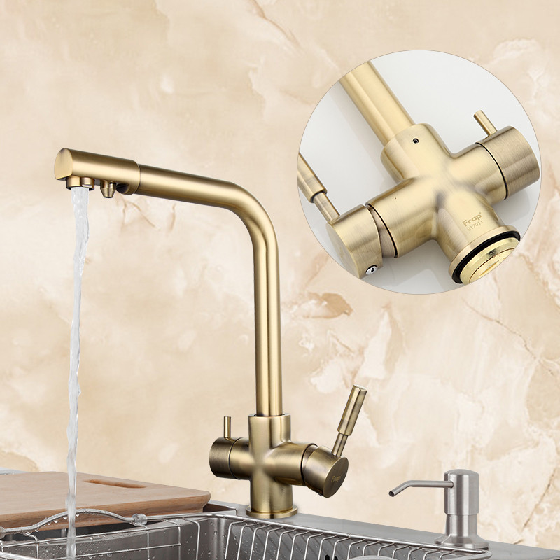 Смеситель д/кухни  F4352-4   бронза              FRAP - миниатюра №6