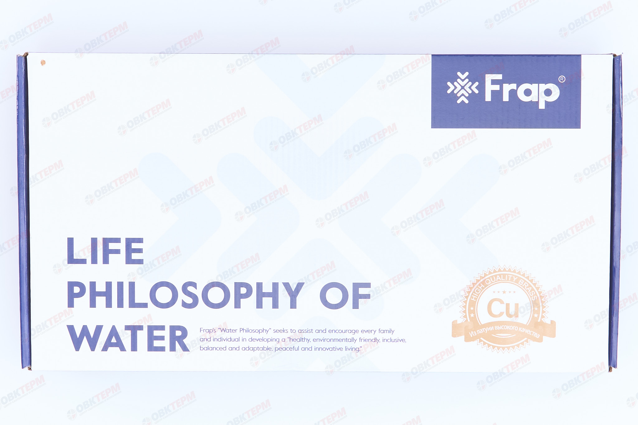 Смеситель д/кухни под ФИЛЬТР FRAP F4352-5 сатин (Ø35, на гайке) - миниатюра №12