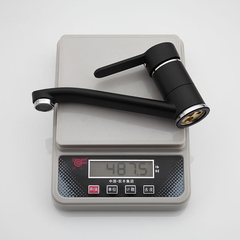 Смеситель д/кухни  F4542* черный          (на шпильке)  FRAP - миниатюра №2