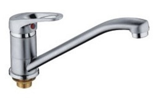 Смеситель д/кухни  F4913-1 матовый         (ф35, длинный  гусак 20 см, на гайке)  FRAP - изображение №1