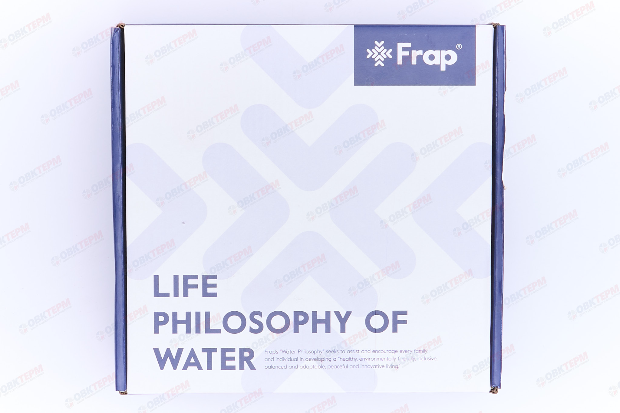 Смеситель д/кухни FRAP F4319 хром /гибкий излив (на гайке, крест, п/об.) - миниатюра №13