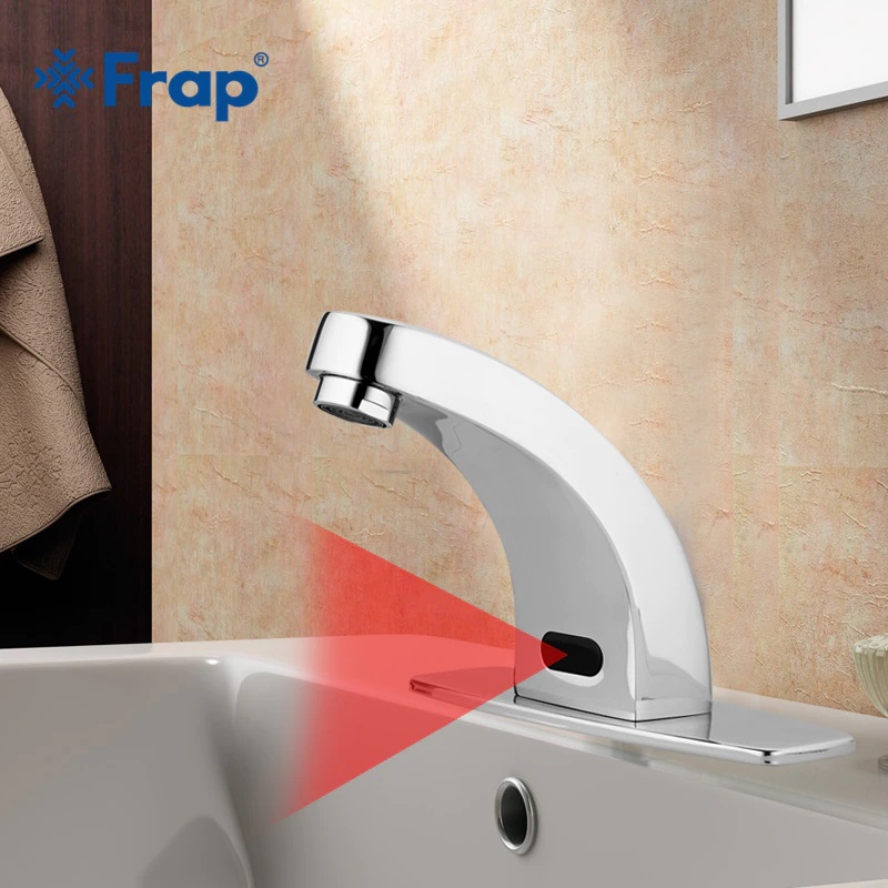 Смеситель д/раковины сенсорный F512-1 (на гайке)  FRAР - миниатюра №8