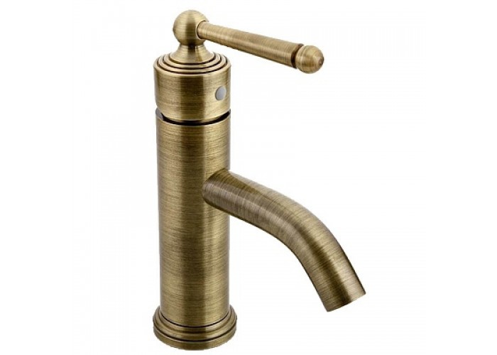 Смеситель д/раковины F1052-11 бронза     (ф40, на гайке)  FRAР - изображение №1