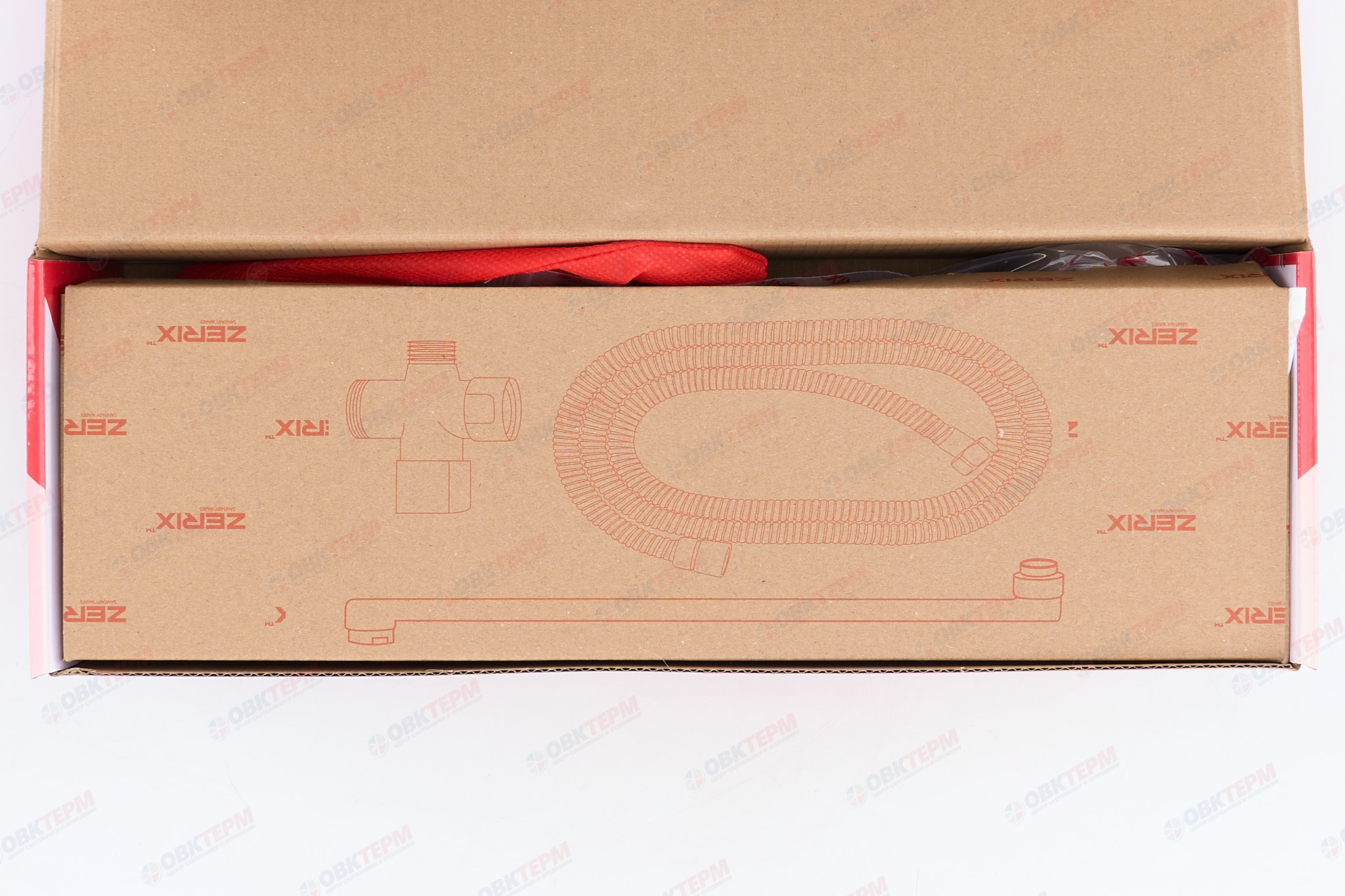 Смеситель д/ванны ZERIX EDN 181  (10 шт/ящ) - миниатюра №6