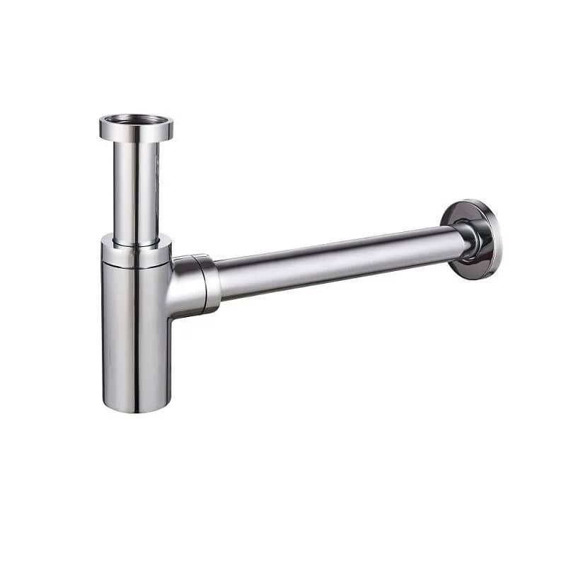 KOER BT-01-01 Сифон для умывальника 1 1/4'' (Цвет хром) (25шт/ящ) - Изображение №1