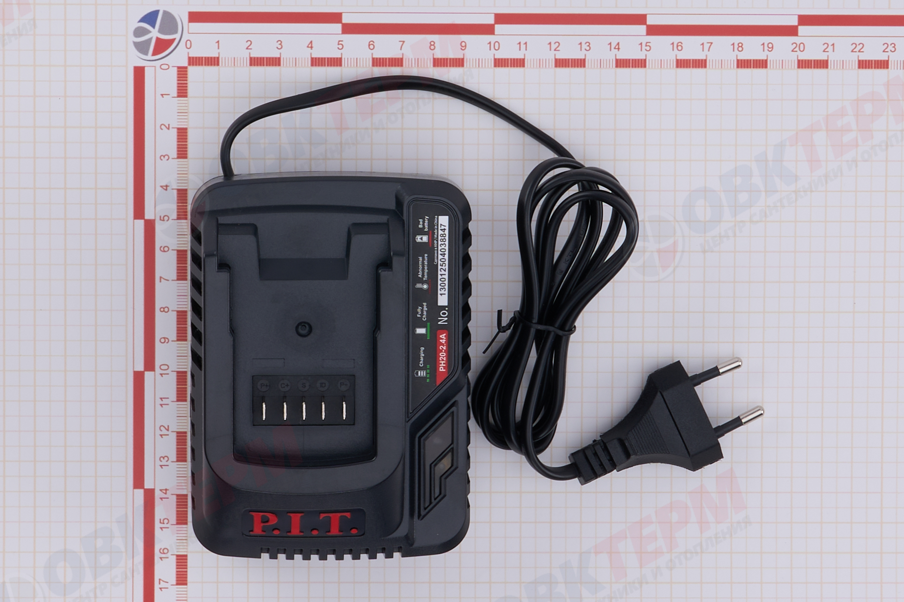 Зарядное устройство OnePower PH20-2.4A  P.I.T. (6-21В, 52Вт, для всех АКБ системы OnePower) - миниатюра №9