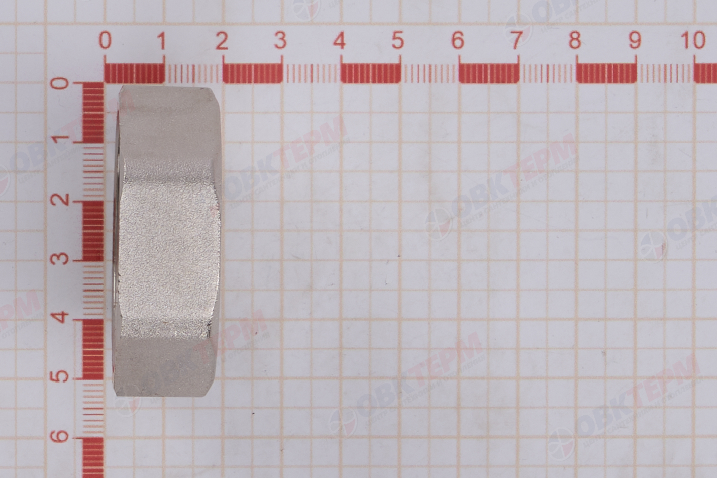 Заглушка 1 1/4" в   Никель ZEISSLER                   (100/10) - миниатюра №5