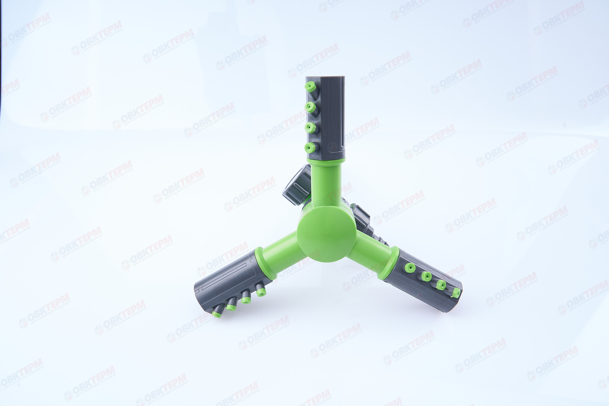 Распылитель круговой с боковой подачей на колышке (ABS) (100/25 шт) PLAMIX/CRAB  PL-524 - Изображение №4