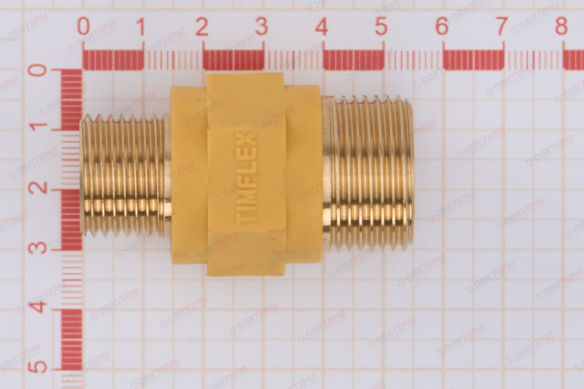 Диэлектрик для газовых шлангов 1/2*3/4  НН        TIM      (5шт/100ящ) - миниатюра №6
