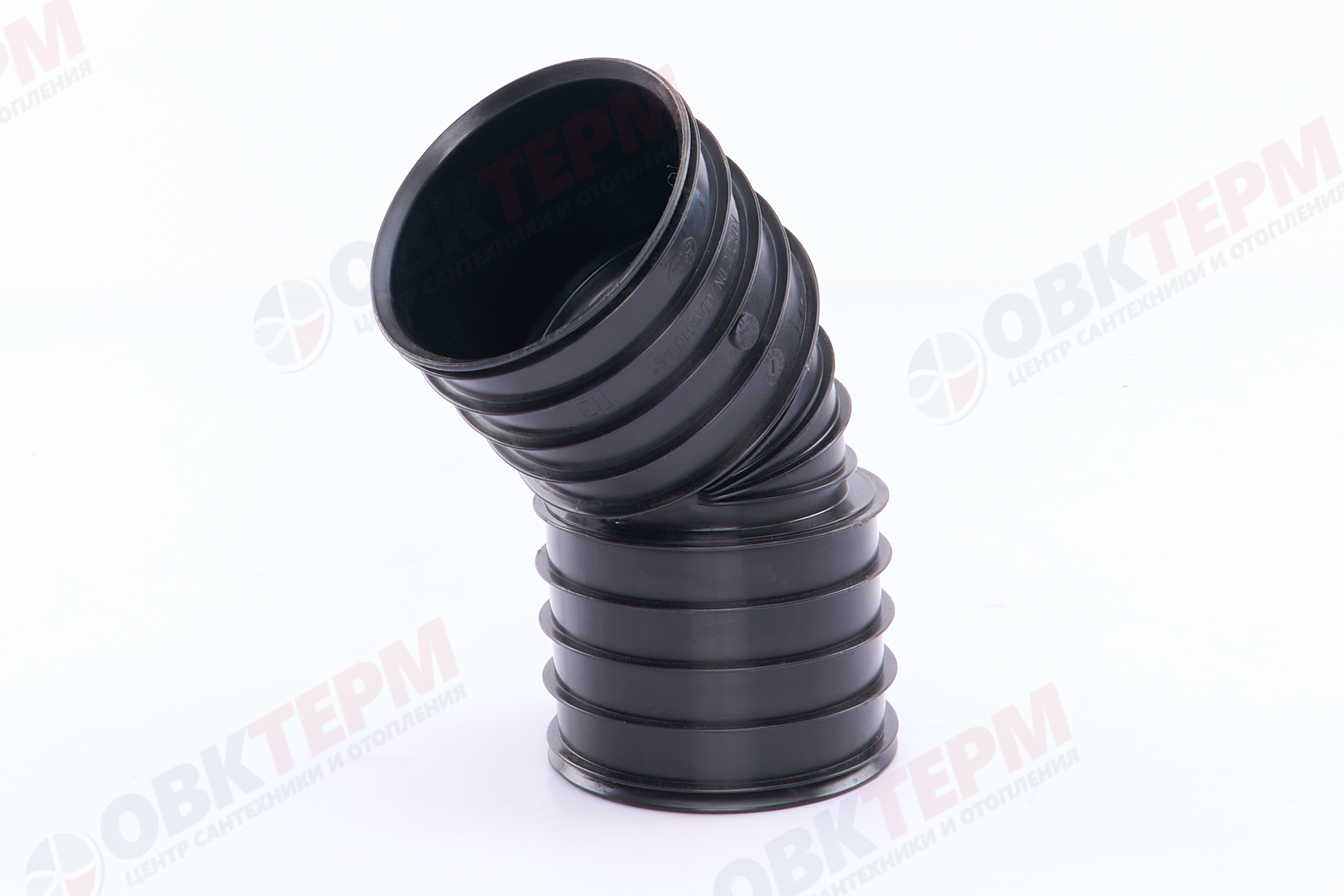 Отвод  КОРСИС DN/OD  110*  45*      SN 8 раструб-ратруб - Изображение №2