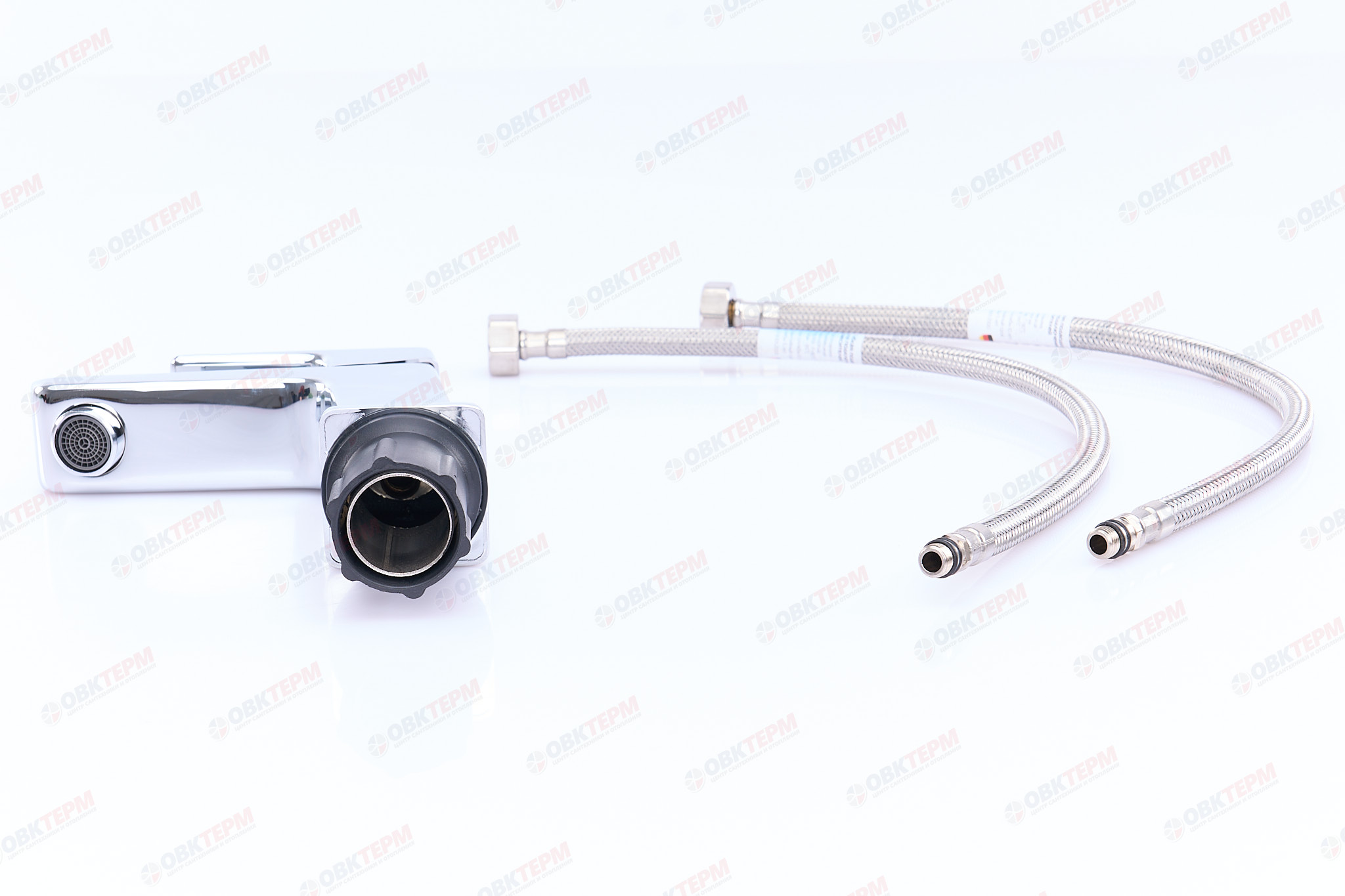 Смеситель д/умывальника MIXXUS PREMIUM KVADRO 001 Ø35  ГАЙКА (10 шт/ящ) - Изображение №4