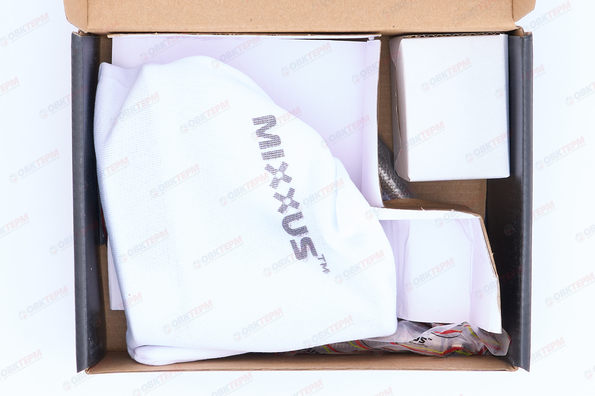 Смеситель д/умывальника MIXXUS PREMIUM KVADRO 001 Ø35  ГАЙКА (10 шт/ящ) - Изображение №5