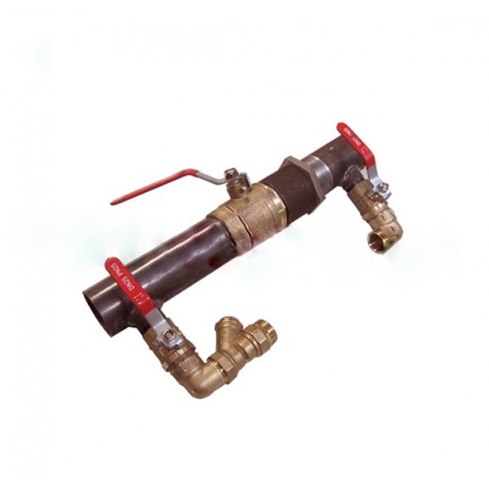 Байпас кран  короткий резьбовой  40     1 1/2 " - Изображение №1