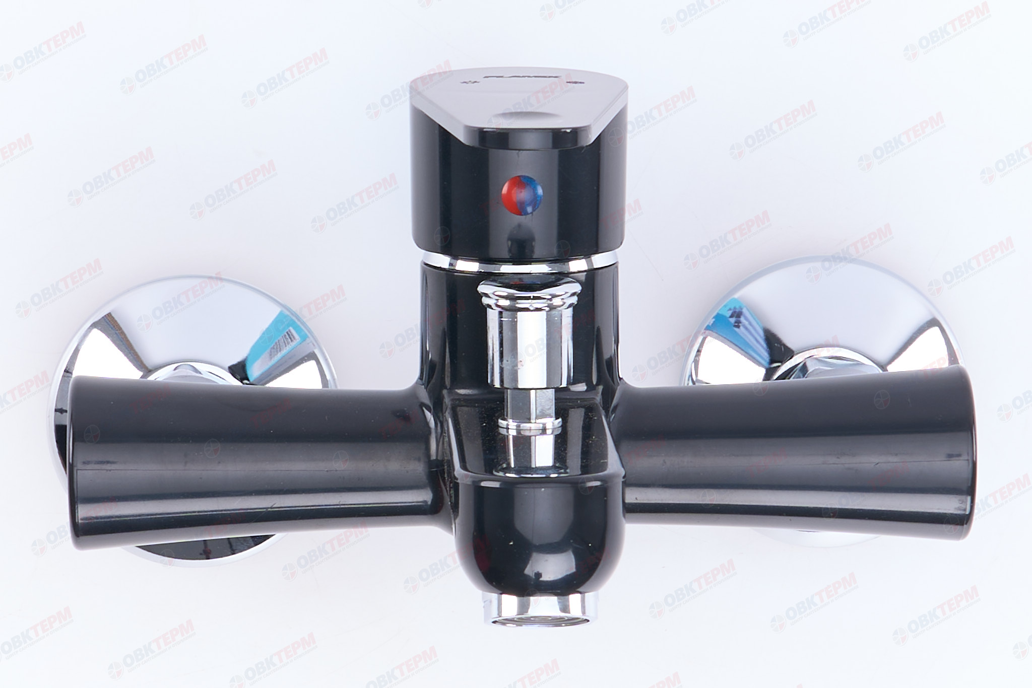 Смеситель д/ванны PLAMIX VEGA-009 Black, короткий(без шланга и лейки) (24шт/ящ) - Изображение №3