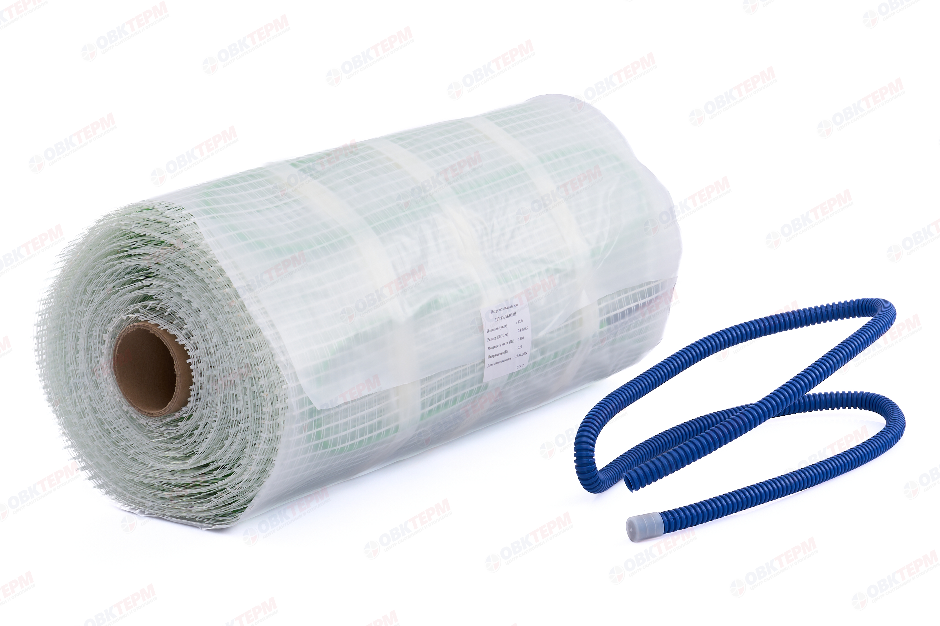 Нагревательный мат Грейка 12 м2 (0,5х24,0м) 1800Вт. - Изображение №2