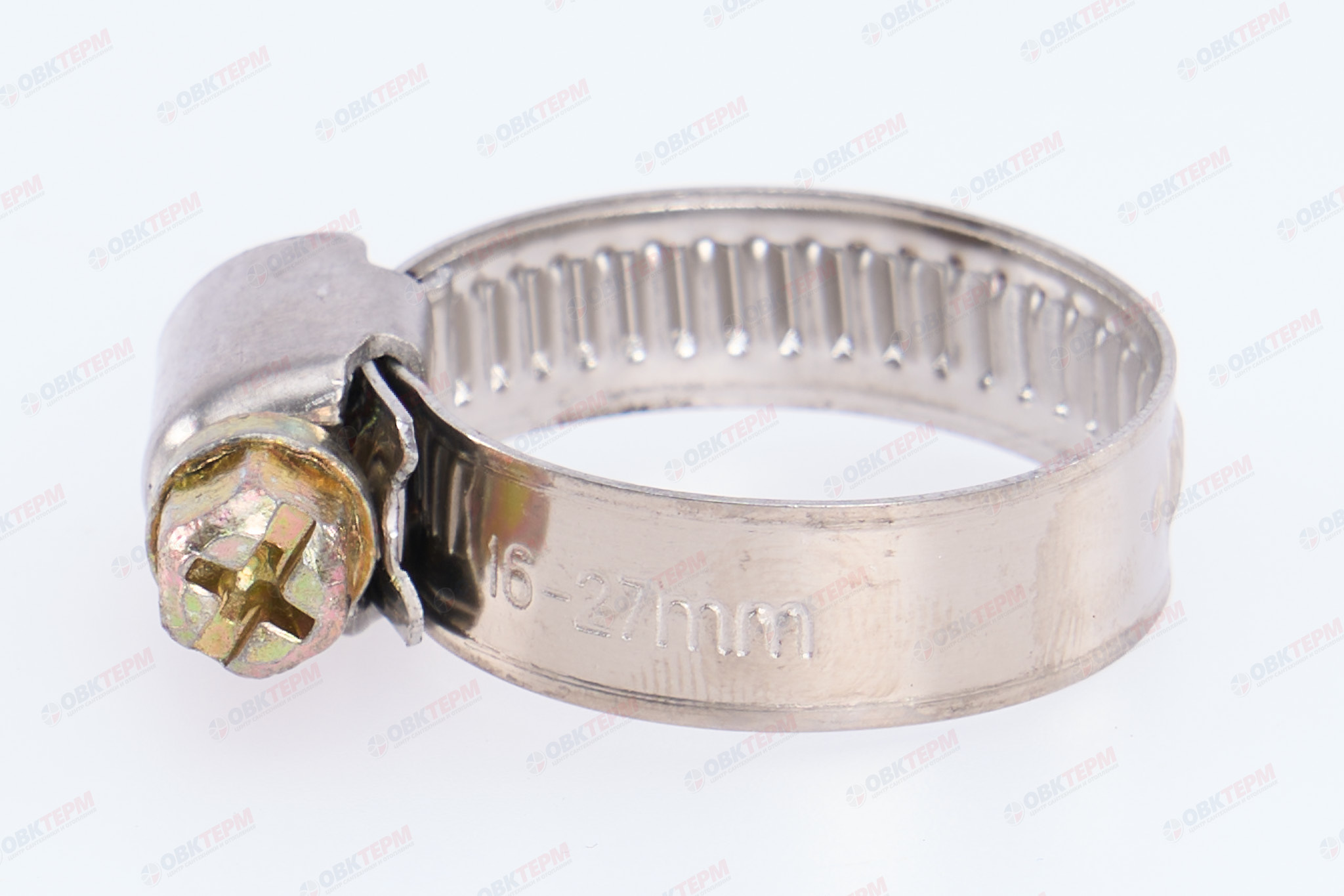 Хомут   16-27  3/4" (под отвёртку)       (100 шт) - Изображение №3