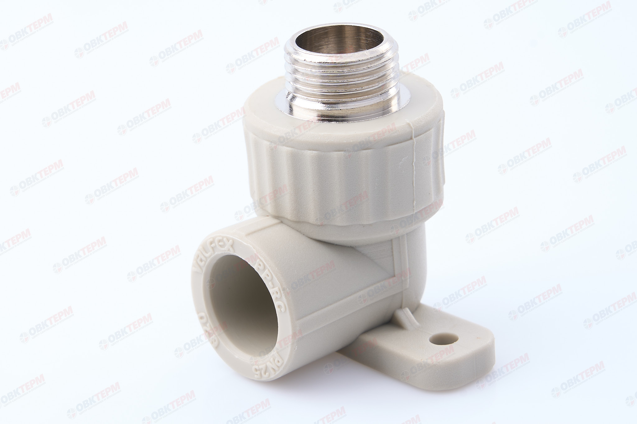 Угол монтажный  20 * 1/2"н   (VALFEX)  серый  (80/20) - Изображение №1