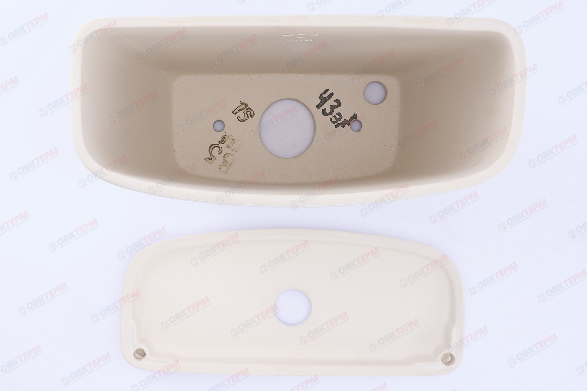 SANITA бачок " Анапа" (унитаз Эталон ), нижний подвод (160мм) - миниатюра №7