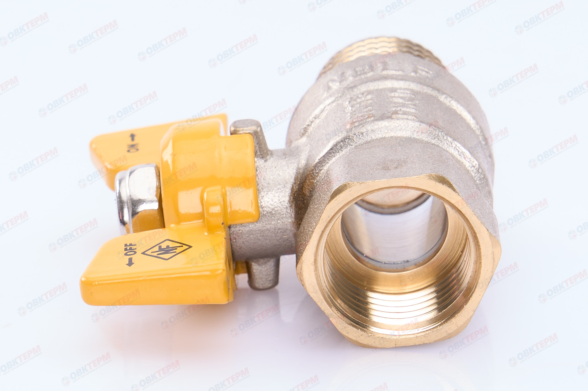 Кран шаровый   NOLF Сlassic  ГАЗ     1/2" ВН   бабочка   усиленный  (96 шт) - Изображение №3