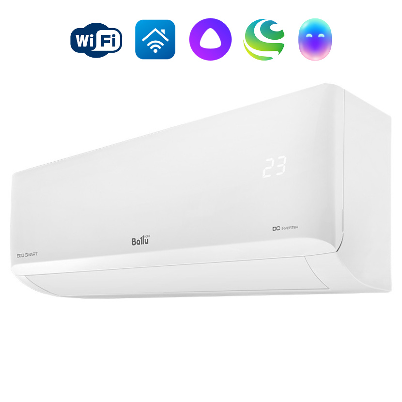 Сплит-система инверторного типа Ballu Eco Smart DC BSYI-10HN8_V4(внеш.+внутр. блок) - Изображение №1