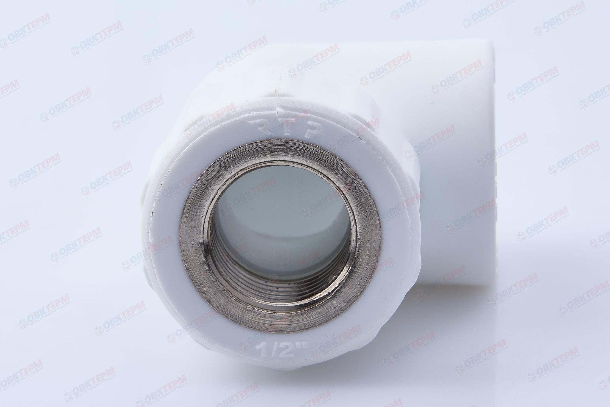Угол с МРВ  25 * 1/2"   БЕЛЫЙ PP-R   (RTP)    (100/25) - Изображение №4