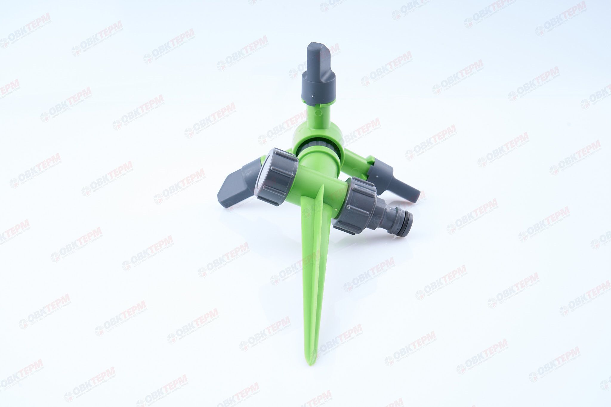 Распылитель круговой с верхней подачей на колышке (ABS) (100/25 шт) PLAMIX/CRAB  PL-522 - Изображение №3