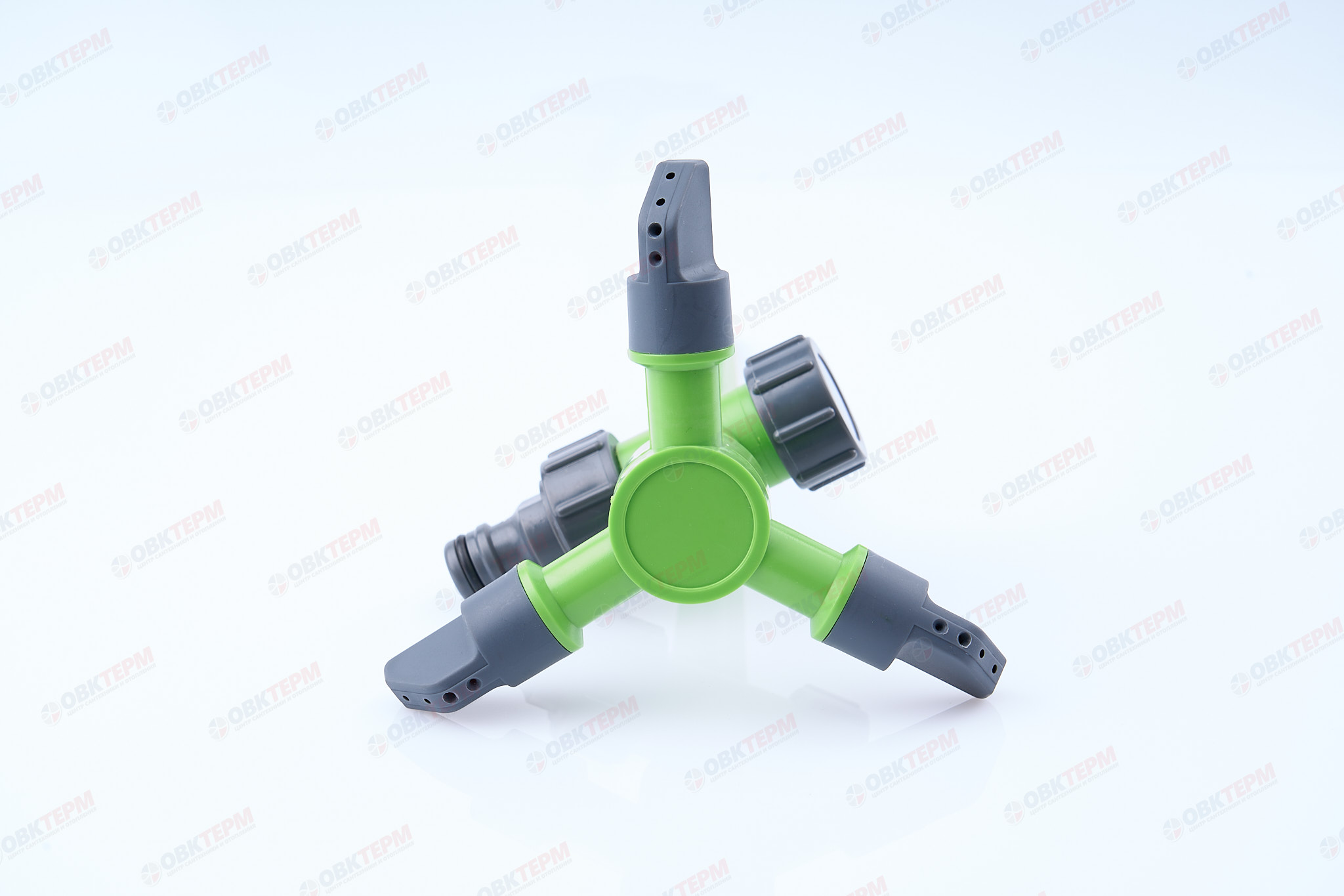 Распылитель круговой с верхней подачей на колышке (ABS) (100/25 шт) PLAMIX/CRAB  PL-522 - Изображение №4