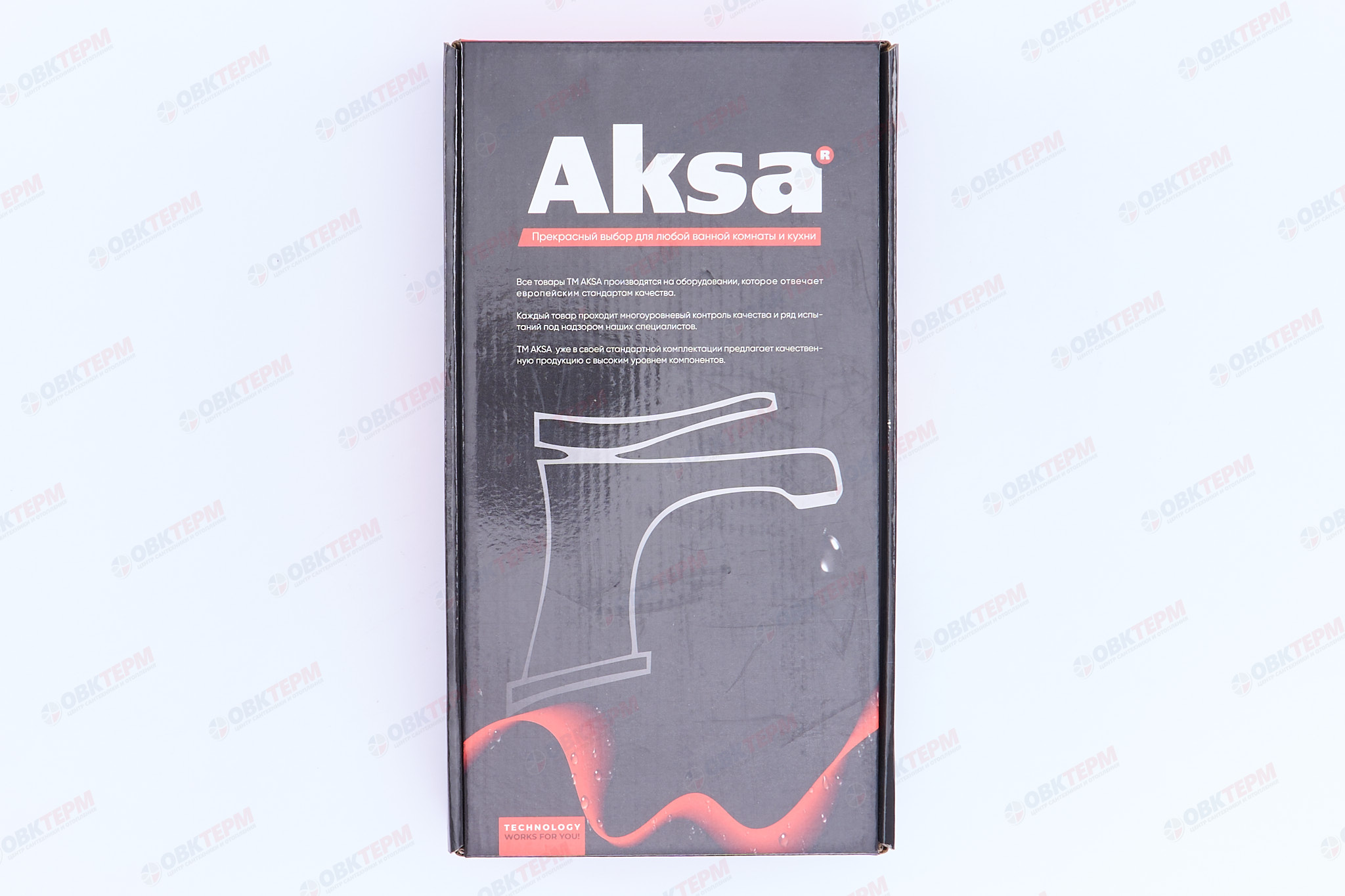 Смеситель д/кухни AKSA FAM-04-02-REFLECTOR Ø40 ГАЙКА   (10 шт/ящ) - миниатюра №6