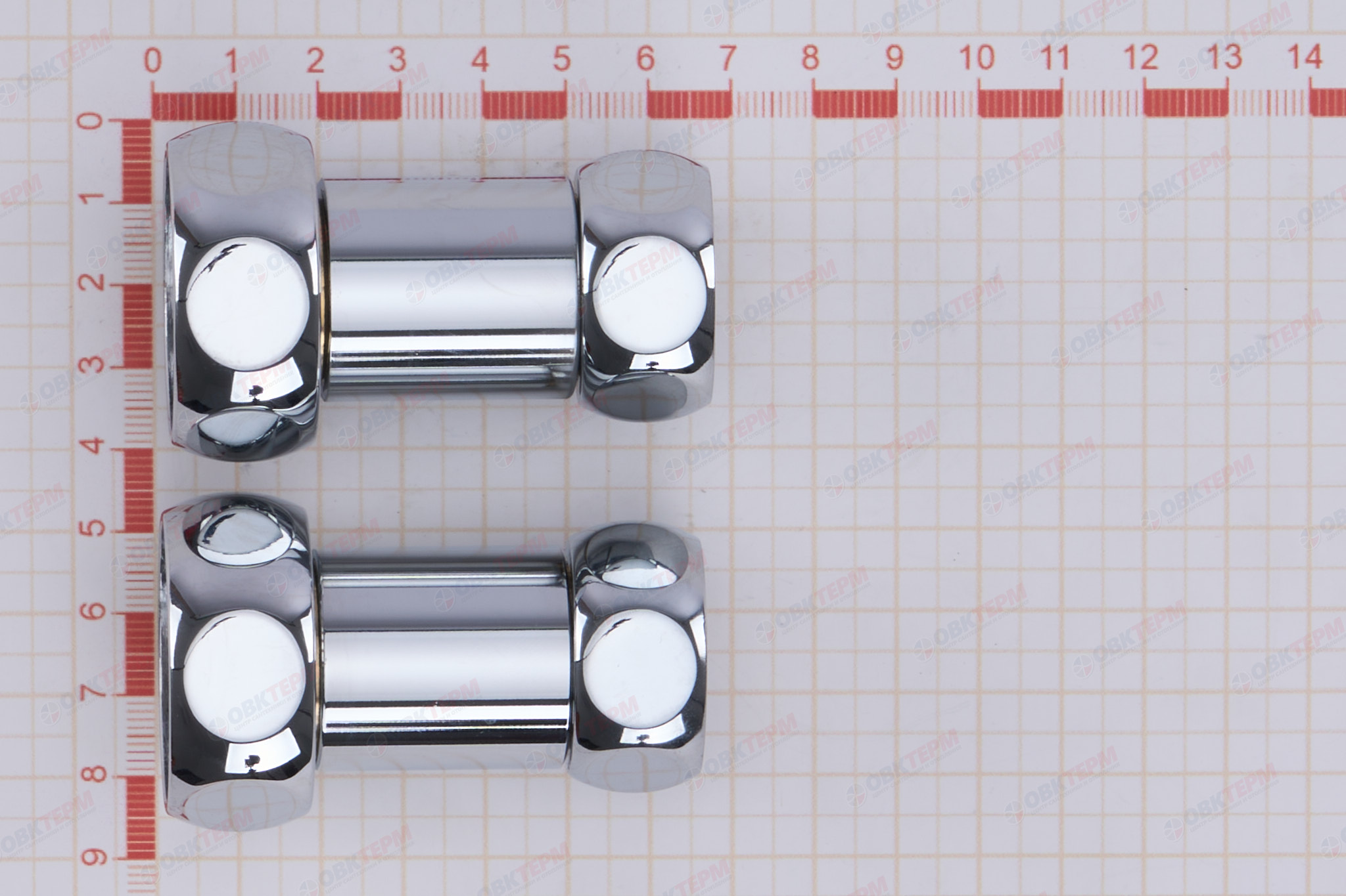 Соединитель для полотенцесушителя  1" - 3/4" ВВ (пара) TIM - миниатюра №6